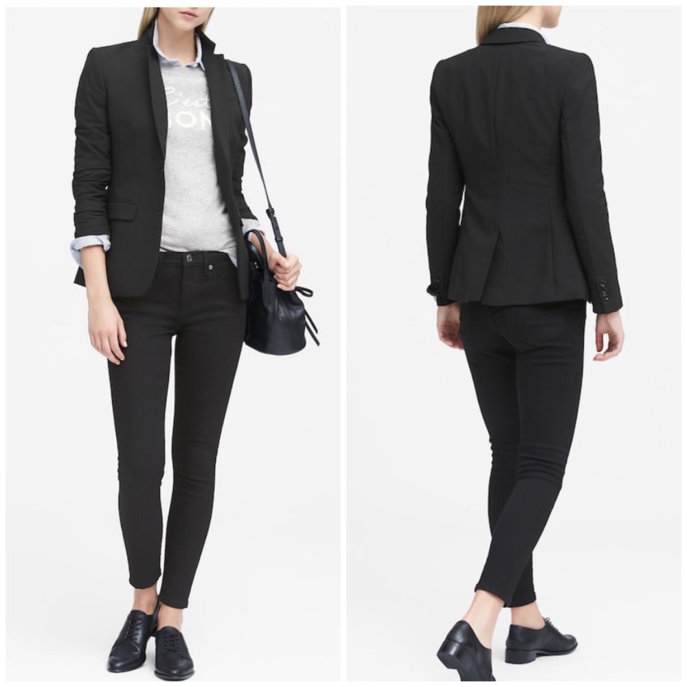 NWT | Banana Republic | Black Blazer